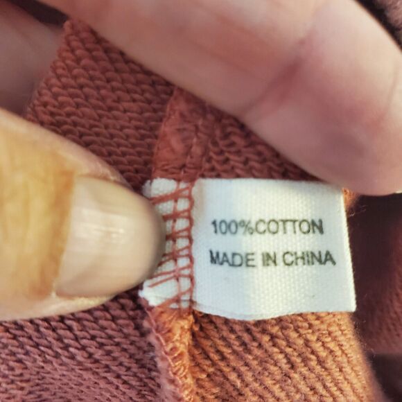 Soul Honey Size L Bee Kind Comfy Sweater Sweatshirt Bee Lover 100% Cotton Terry - Picture 5 of 9